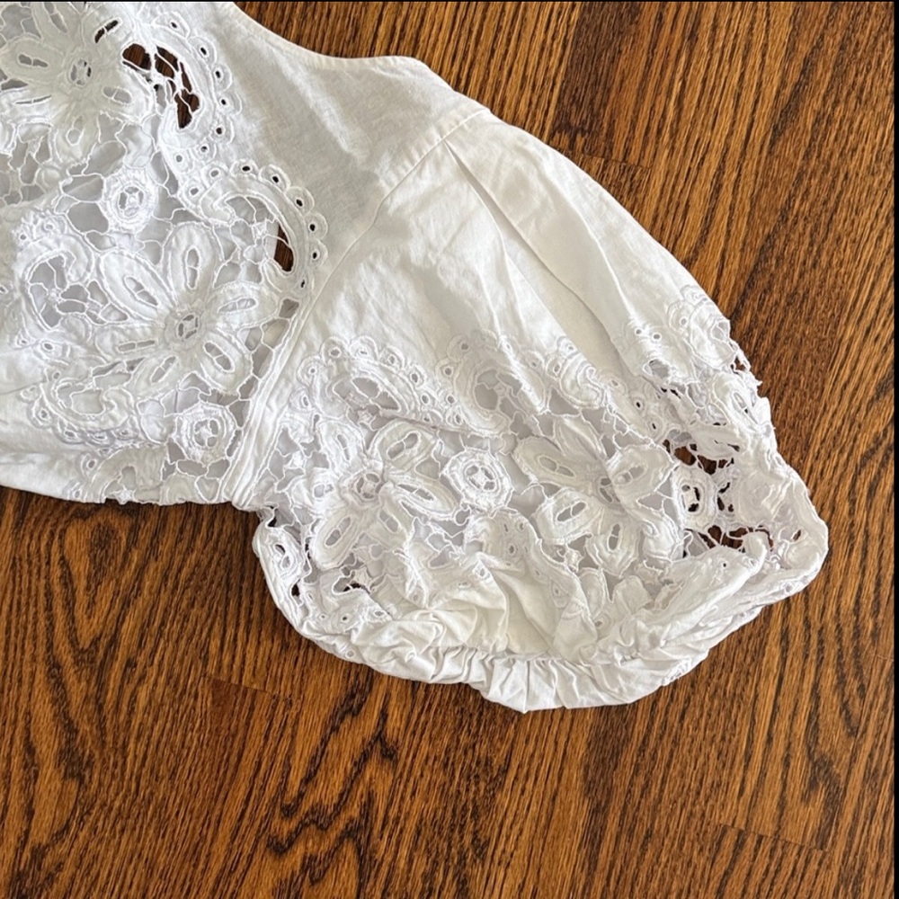 Free People Bali Sunshine On My Side Top Only size 10 - Picture 7 of 9